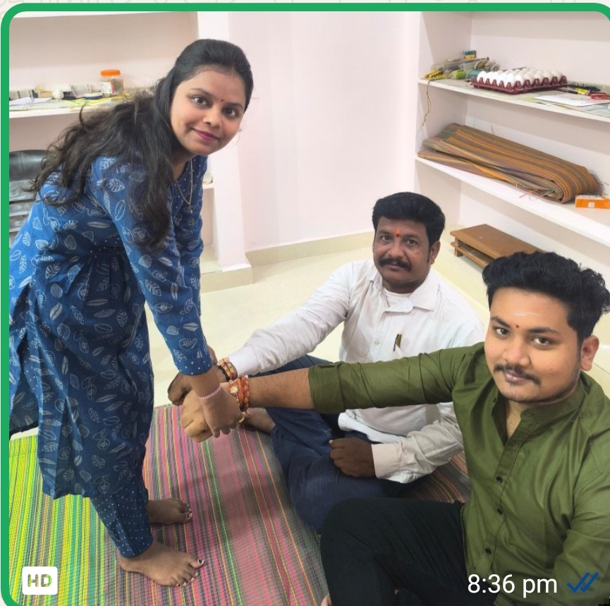 చెల్పూర్ లో వైభవంగా రాఖీ వేడుకలు