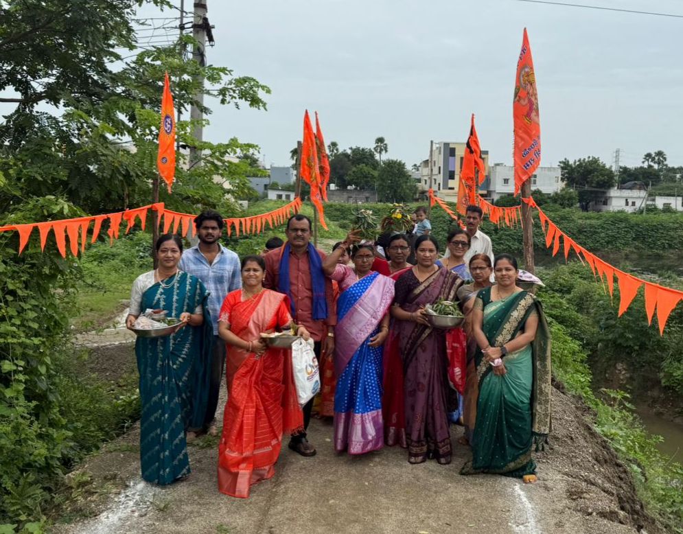 ఎన్జీఓస్ కాలనీ ఫేస్ 2లో ఘనంగా పోషమ్మ తల్లి బోనాల ఉత్సవాలు