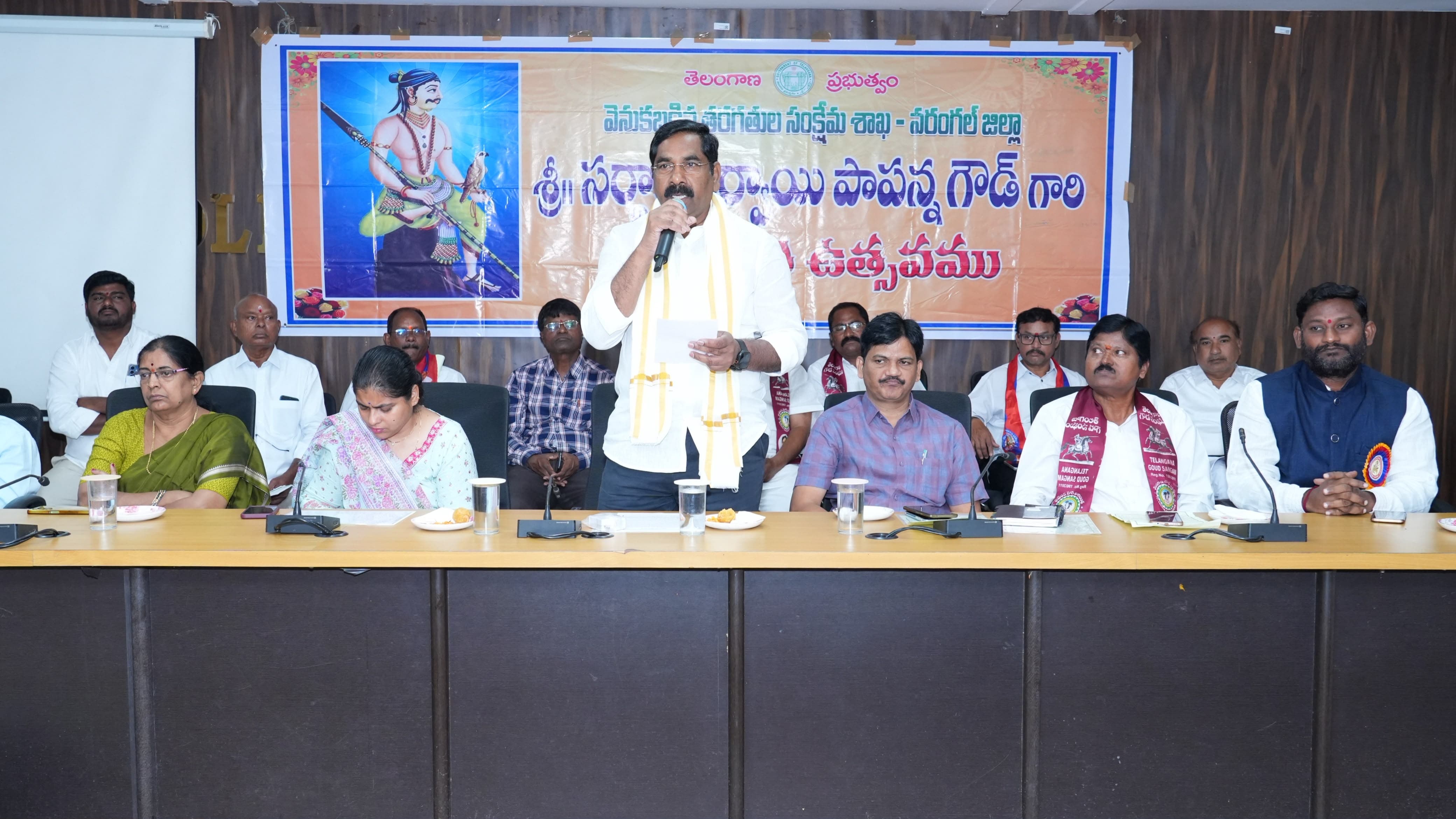 సర్దార్‌ సర్వాయి పాపన్న గౌడ్ పోరాటం నేటి తరానికి స్ఫూర్తిదాయకం: వర్దన్నపేట ఎమ్మెల్యే కేఆర్ నాగరాజు