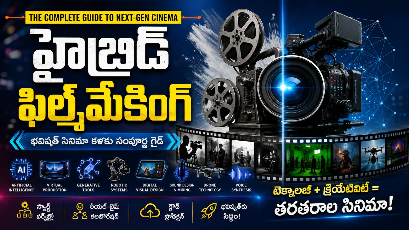 వర్ధమాన దర్శకులకు డిజిటల్ మేనిఫెస్టో! : హైబ్రిడ్ ఫిలింమేకింగ్