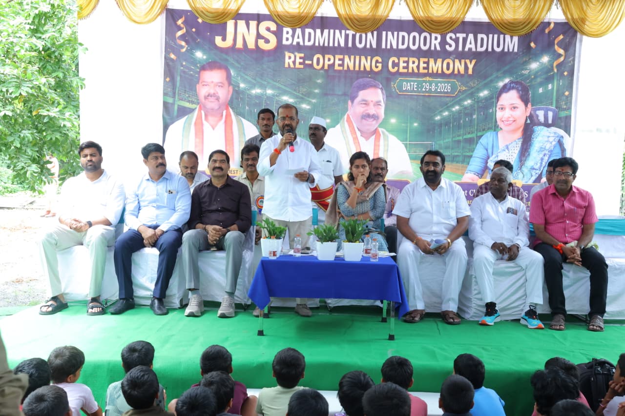 హనుమకొండను స్పోర్ట్స్ హబ్‌గా తీర్చిదిద్దే దిశగా అడుగులు: వరంగల్ పశ్చిమ ఎమ్మెల్యే నాయిని రాజేందర్ రెడ్డి