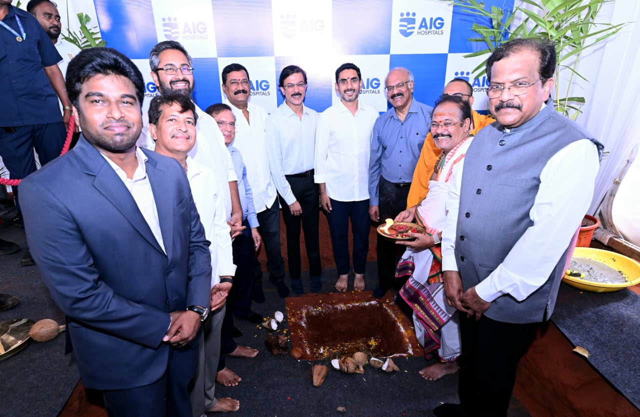 అంతర్జాతీయ స్థాయి ఆసుపత్రి నిర్మాణానికి శంకుస్థాపన