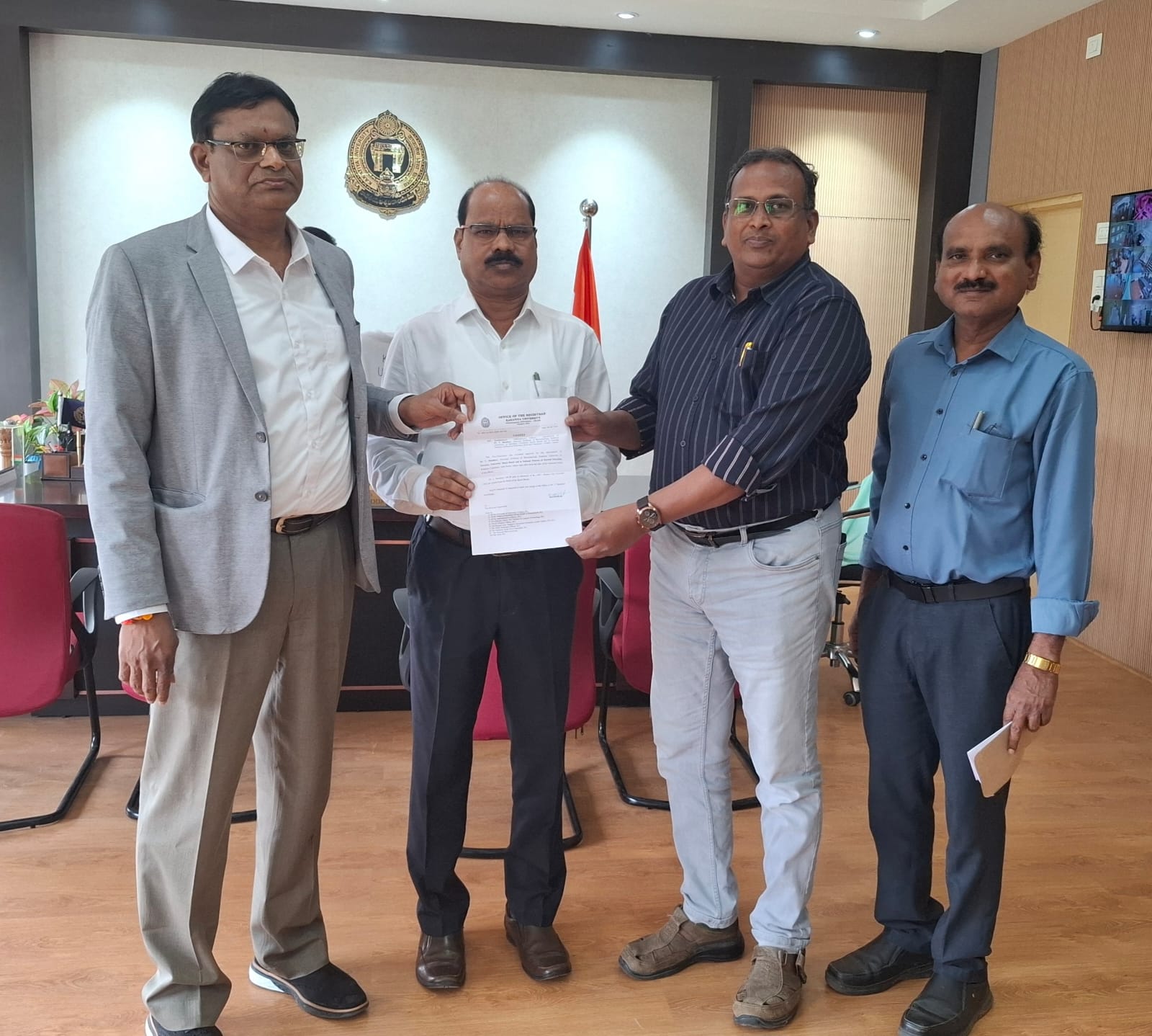 నూతన స్పోర్ట్స్ బోర్డు కార్యదర్శిగా డాక్టర్ టీ. శాస్త్రి