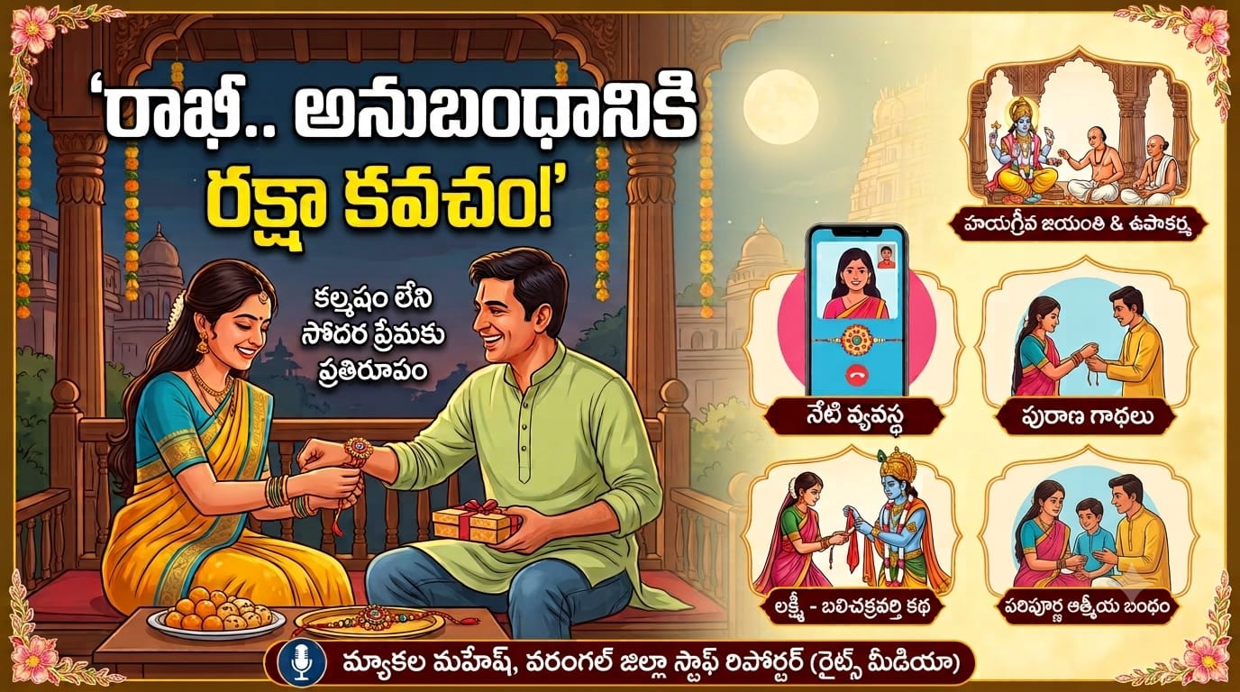 రాఖీ.. అనుబంధానికి అక్షరాలా రక్షా కవచం!