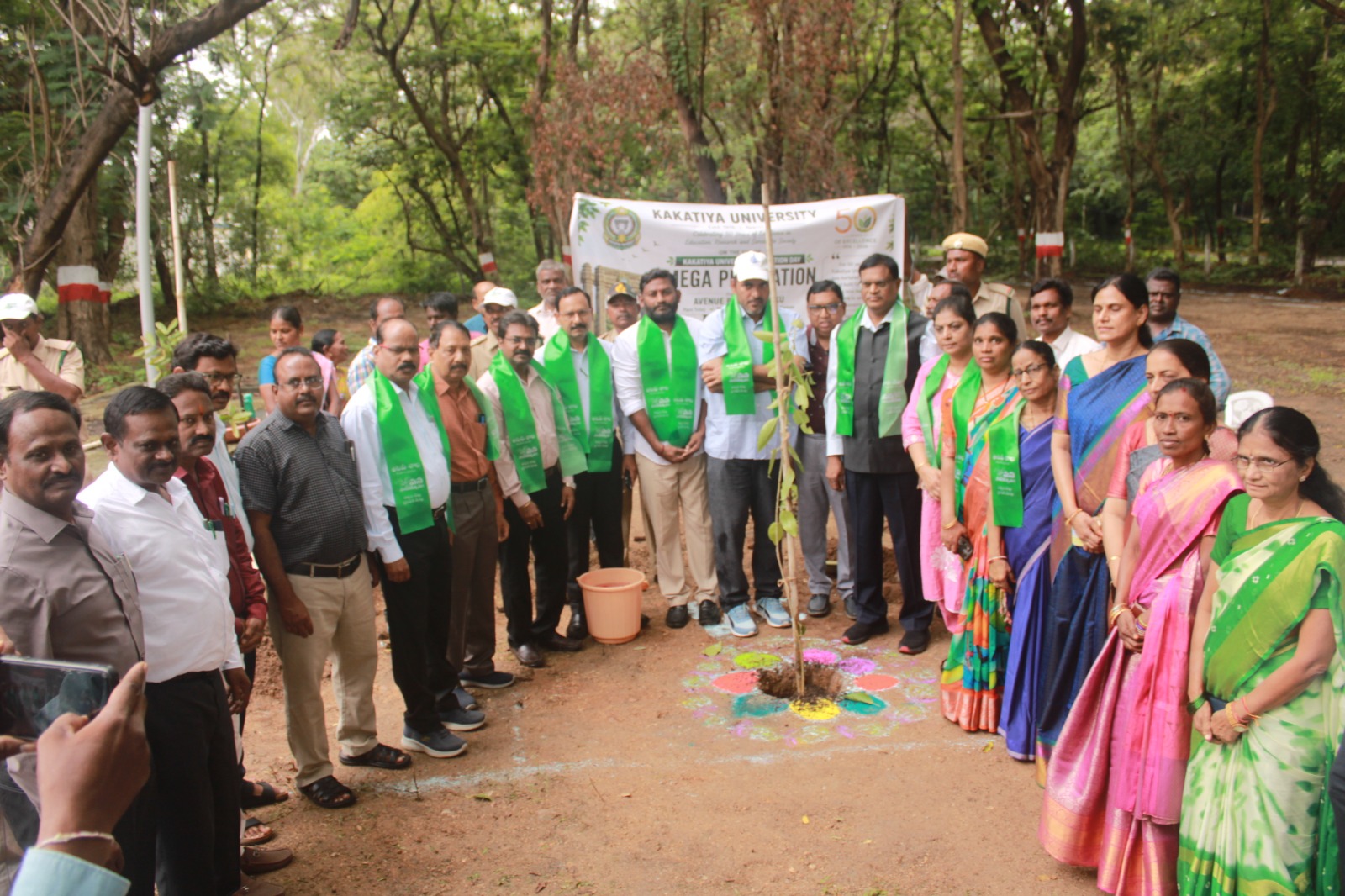 కాకతీయ క్యాంపస్ ను హరితవనం గా మార్చాలి : యూనివర్సిటీ వీసి ఆచార్య ప్రతాప్ రెడ్డి