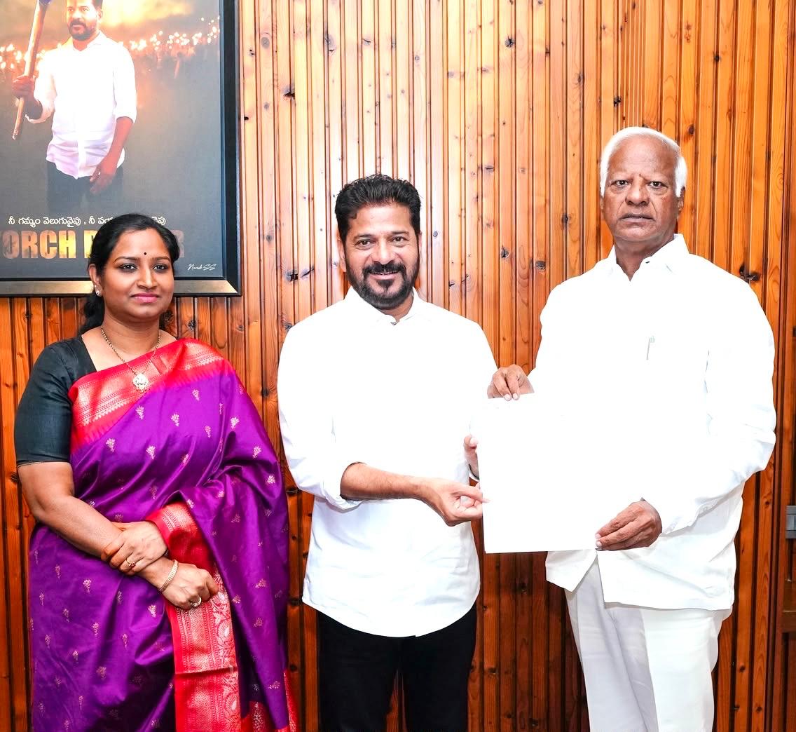 కేంద్ర ప్రభుత్వ పరిధిలోని పలు అంశాలపై సీఎం రేవంత్‌ రెడ్డిని కలిసిన వరంగల్ ఎంపీ డా.కడియం కావ్య