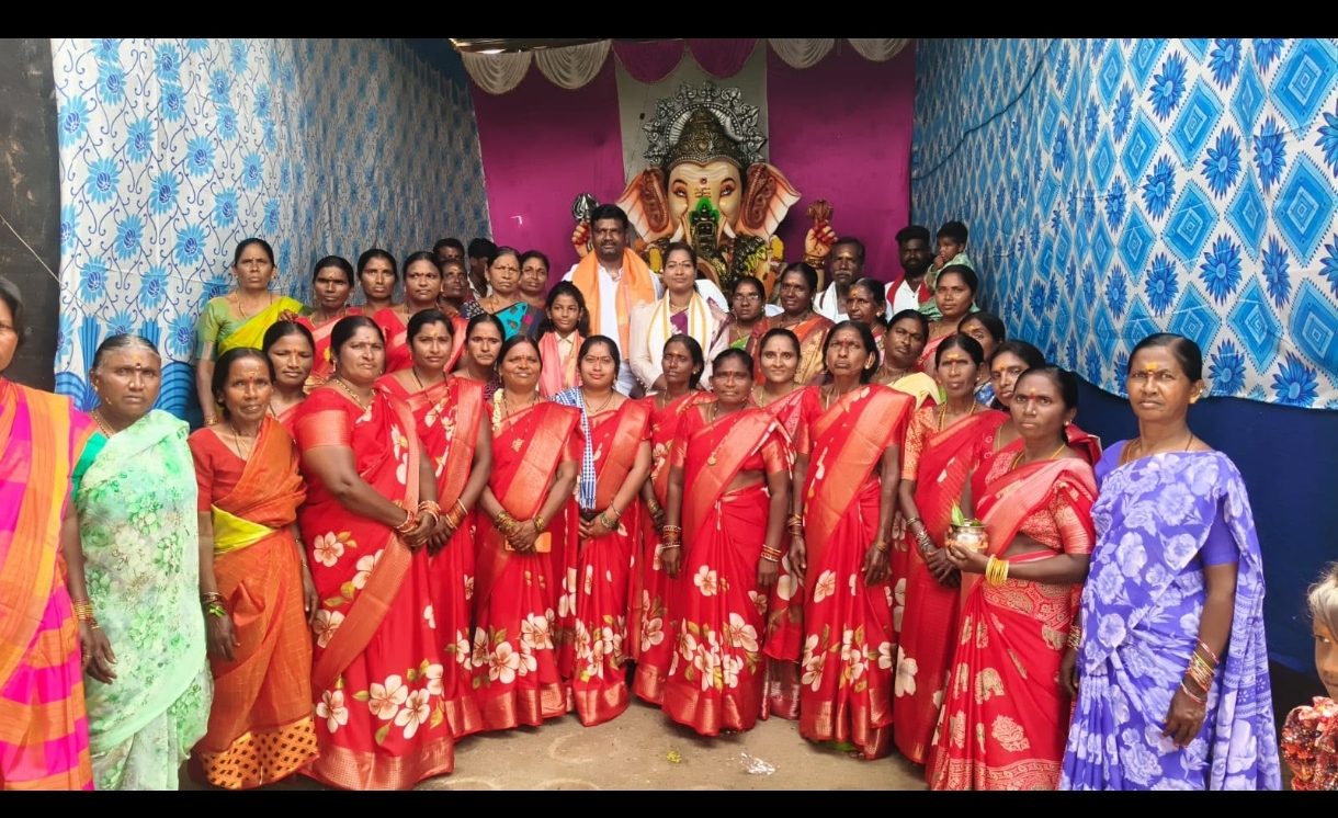 చెల్పూర్‌లో జయహో యూత్ ఆధ్వర్యంలో ఘనంగా కుంకుమ పూజ