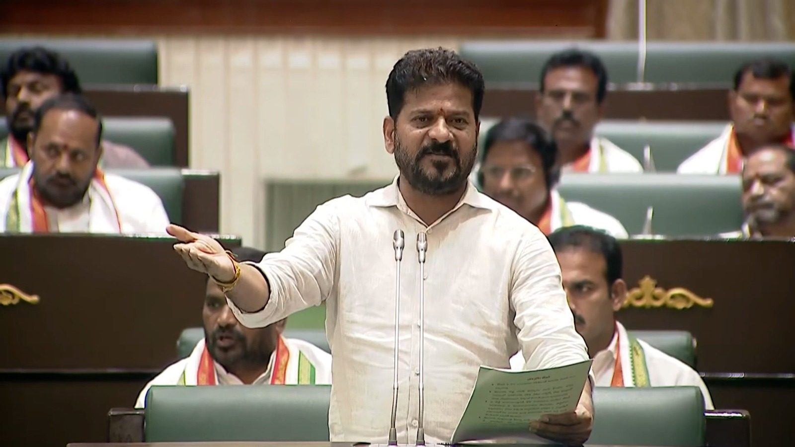 శాసనసభ చరిత్రలో ఇదొక చీకటి రోజు: ముఖ్యమంత్రి ఎ. రేవంత్ రెడ్డి