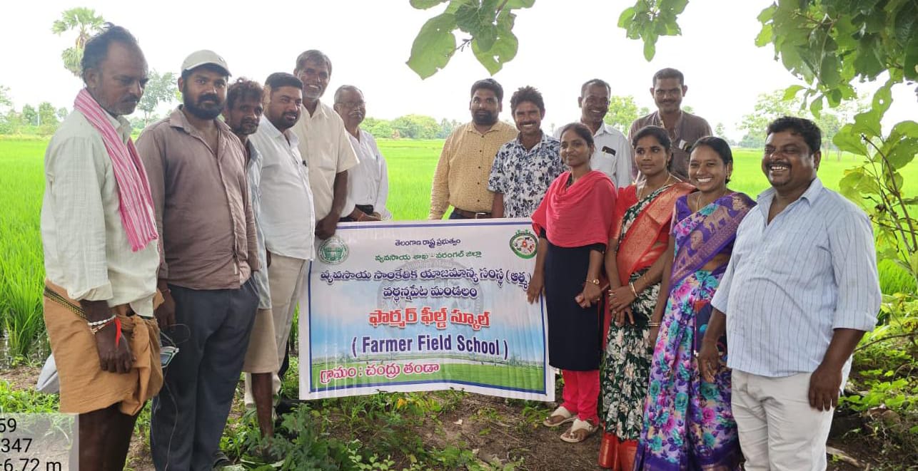 చంద్రు తండాలో పొలంబడి కార్యక్రమం