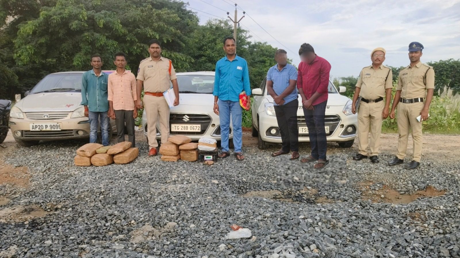 గంజాయి అక్రమ రవాణా కేసులో నిందితుడి ఆస్తుల జప్తు