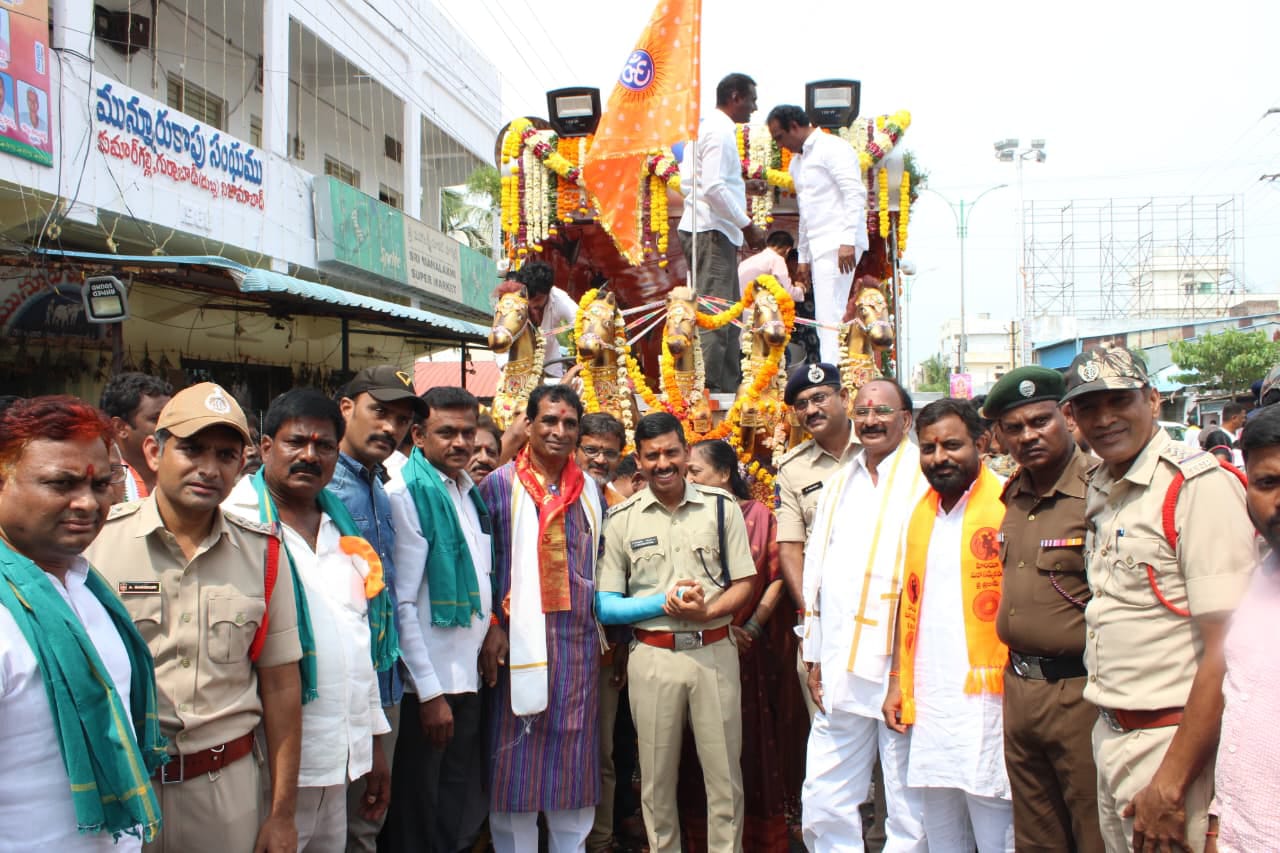 సార్వజనిక్ గణేష్ శోభాయాత్ర బందోబస్తు ఏర్పాట్లను పర్యవేక్షించిన పోలీస్ కమిషనర్ సాయి చైతన్య