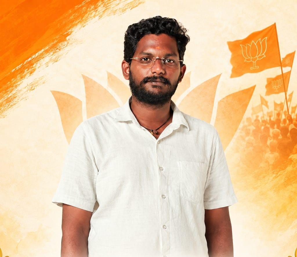 బీజేవైయం జిల్లా  కార్యదర్శిగా పెందోట పవన్
