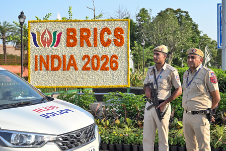 బ్రిక్స్(BRICS) శిఖరాగ్ర సమావేశం కోసం ఢిల్లీలో కట్టుదిట్టమైన భద్రతా ఏర్పాట్లు