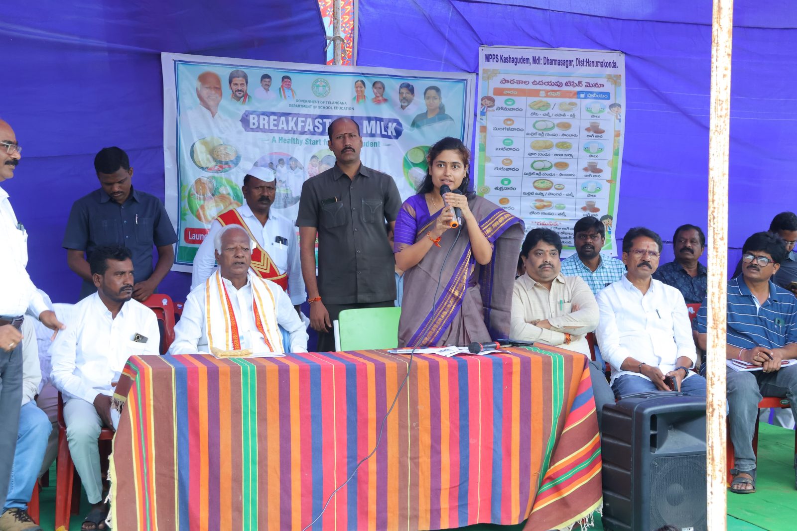 తెలంగాణ ప్రభుత్వ పాఠశాలల్లో అల్పాహారం దేశానికే మార్గదర్శకం