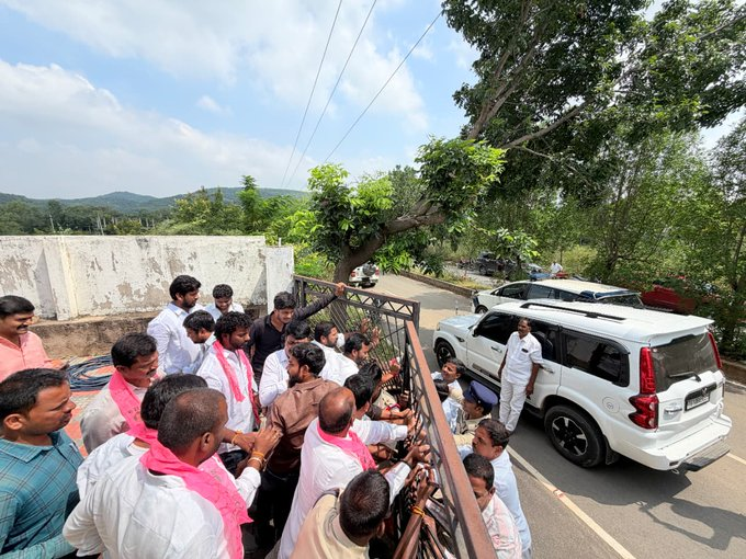 జూరాల వద్ద హైటెన్షన్..  పోలీసుల మోహరింపు