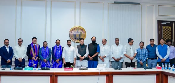 ముఖ్యమంత్రి రేవంత్ రెడ్డి తో టీసీఎస్ ప్రతినిధుల బృందం సమావేశం