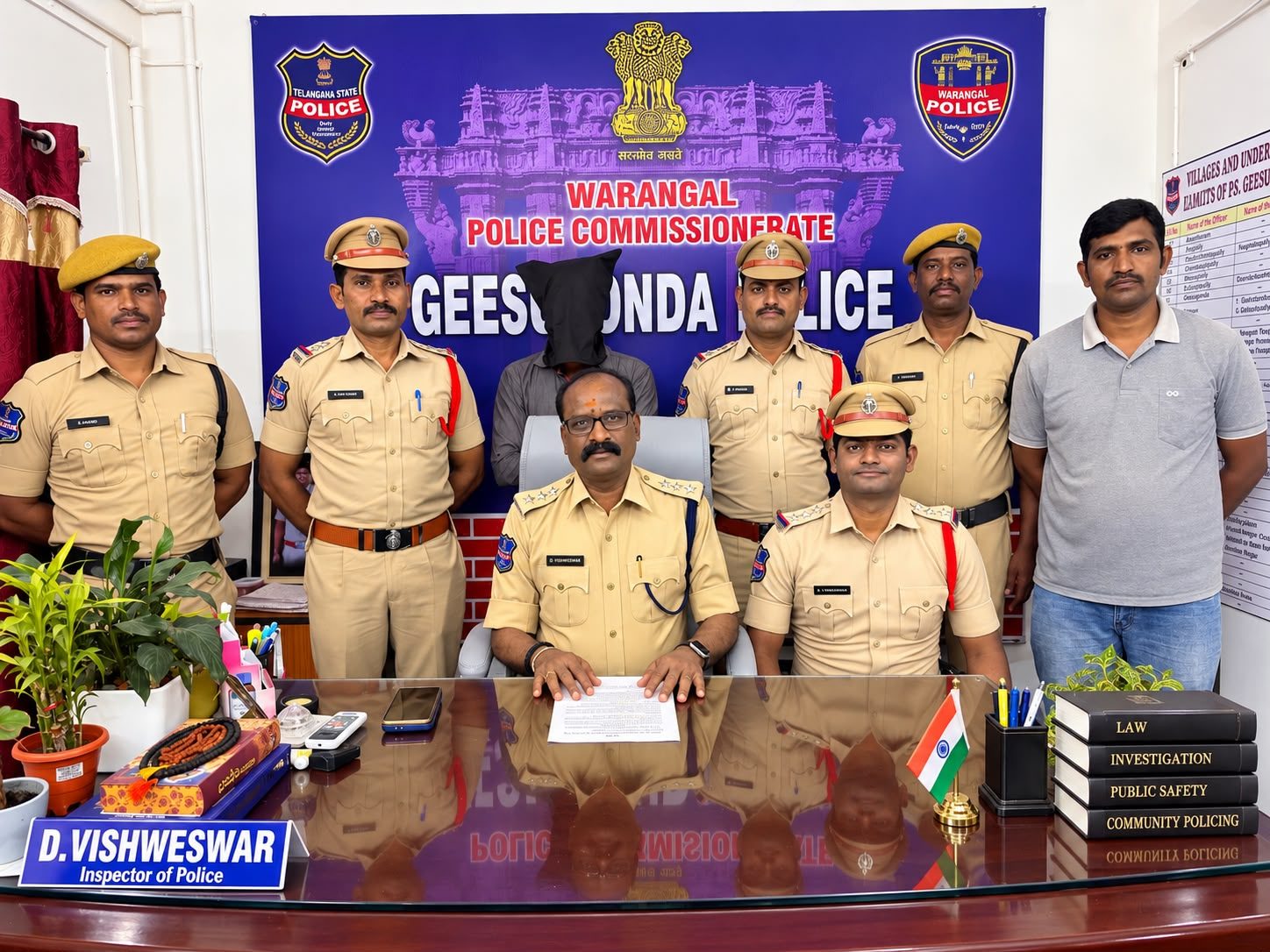 తమ్ముడిని కత్తితో పొడిచి చంపిన అన్న... అరెస్ట్ చేసిన పోలీసులు
