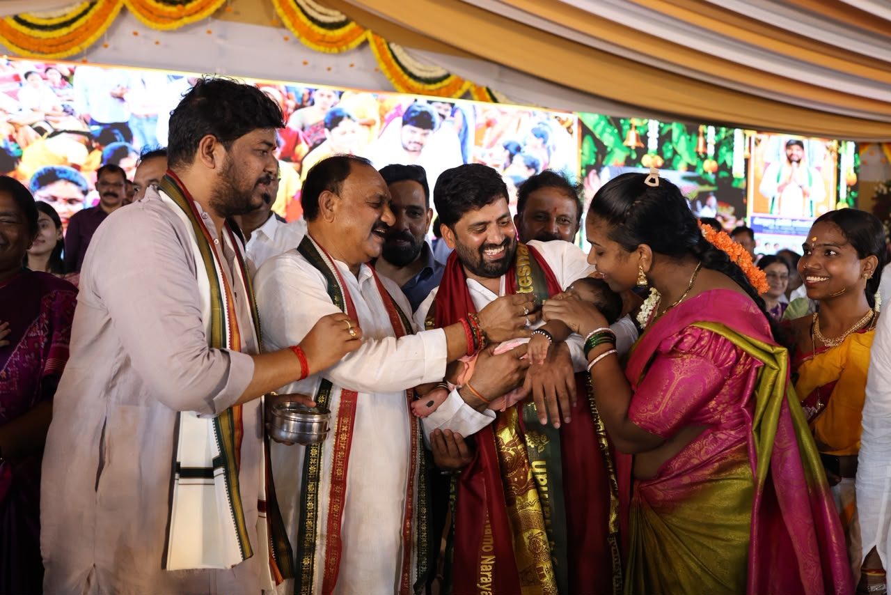 జూబ్లీహిల్స్ ఎమ్మెల్యే నవీన్ యాదవ్ ఆధ్వర్యంలో 2000 మంది ఆడపడుచులకు సామూహిక శ్రీమంతం