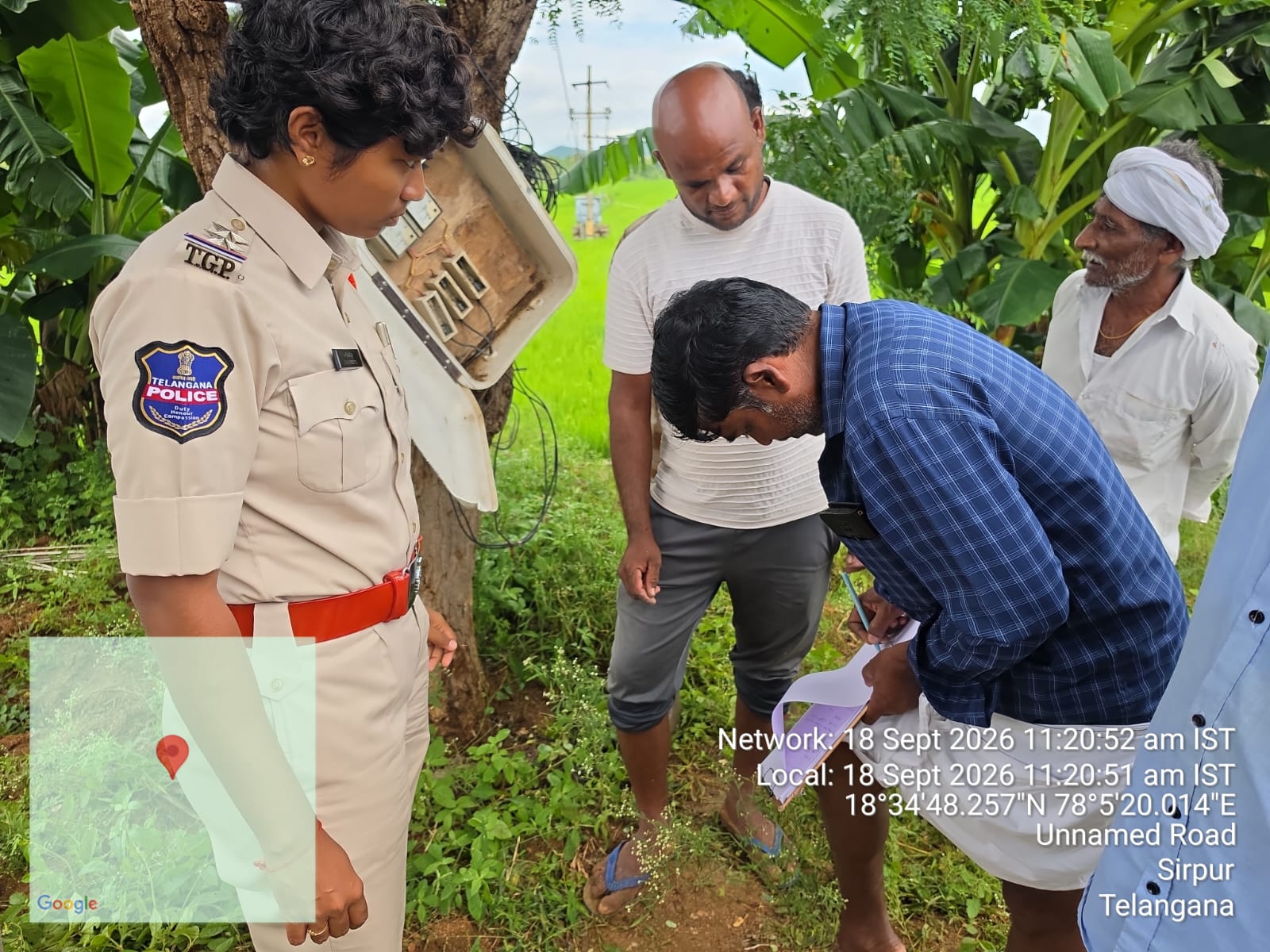 సిర్పూర్ గ్రామ శివారులో బోర్ల ధ్వంసం... కేసు నమోదు