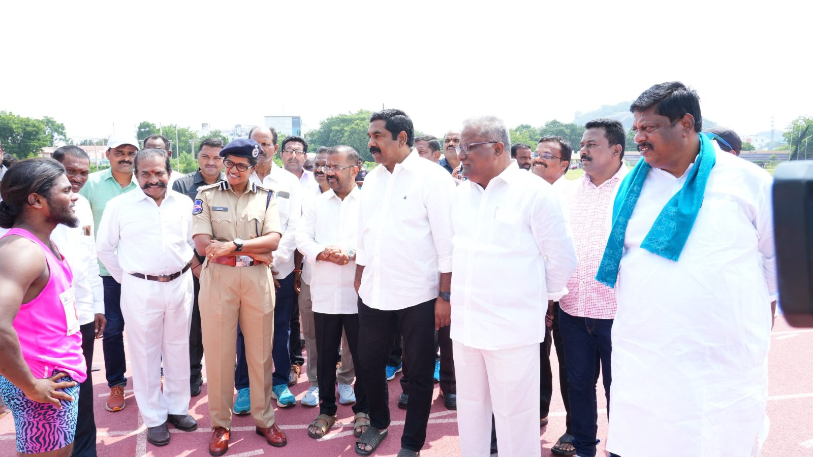 12వ తెలంగాణ రాష్ట్ర అథ్లెటిక్స్‌ ఛాంపియన్‌షిప్స్‌ క్రీడలను ప్రారంభించిన వర్ధన్నపేట ఎమ్మెల్యే KR నాగరాజు