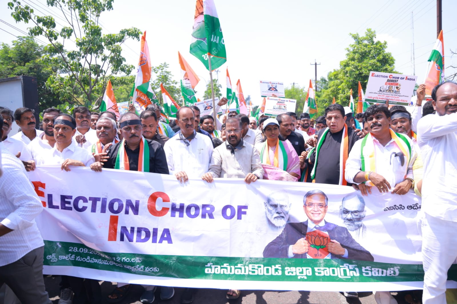 సీఈసీ జ్ఞానేశ్‌కుమార్‌ను అరెస్టు చేయాలి: వరంగల్ ఎంపీ డాక్టర్ కడియం కావ్య